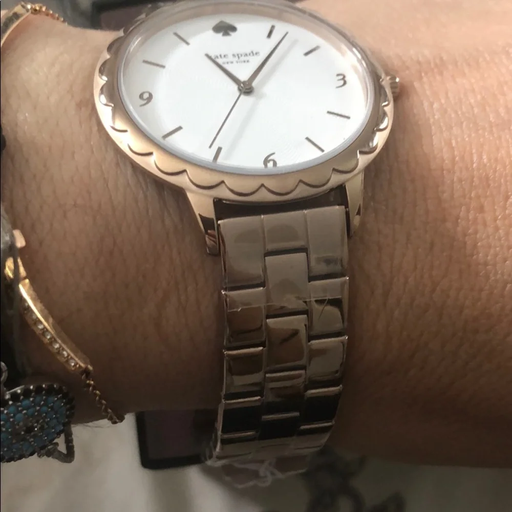 Kate Spade morning side pink gold tone stainless